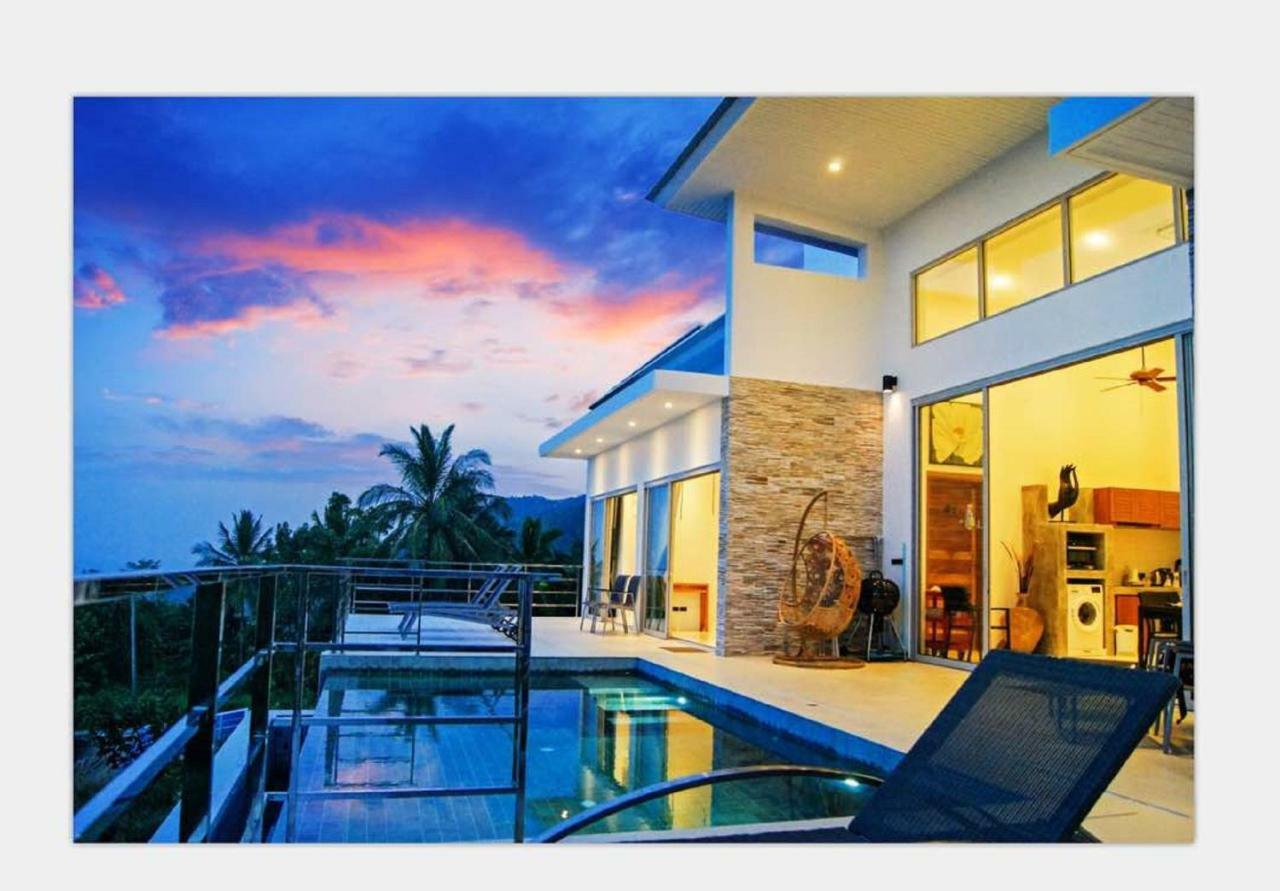 Perfect Sea View Mountain Villa Koh Samui Praia Chaweng Exterior foto